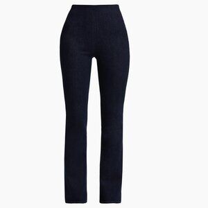 Rag & Bone Epic Peyton Pull-On High-Rise Pants - Dark Denim - XS